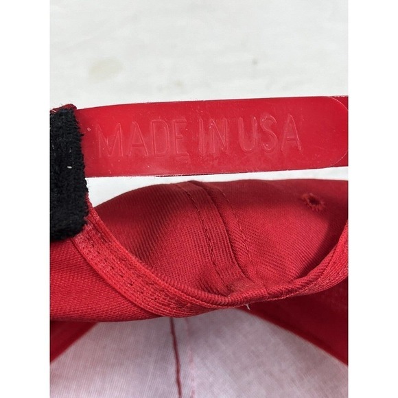 VTG Corvette Hat 80s Snapback Trucker Hat Chevy Racing Corded Fleece Lined Cap - Picture 5 of 7